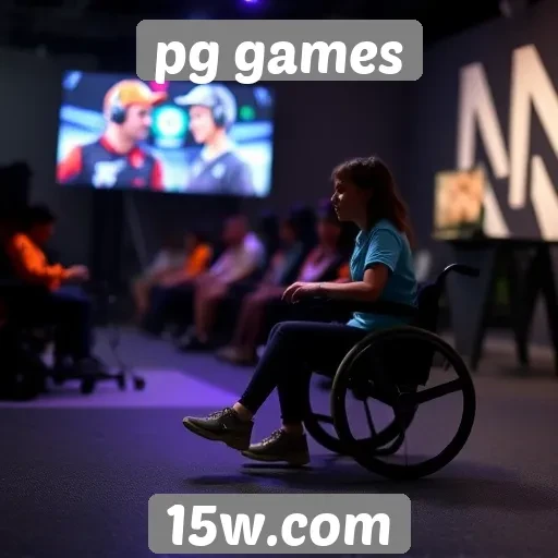 Recursos de acessibilidade em jogos do pg games